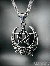 Pentagramm Stern Mond Kelten