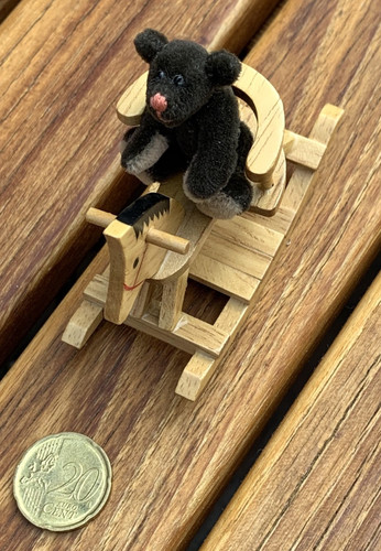Miniatur teddybär auf - miniatur,