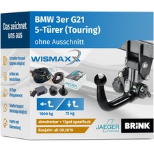 AHK für BMW 3er G21 ab 19
