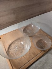 3 x Luminarc Arcoroc Aspen Servierschüssel Schale 27cm x 10cm ; 7cm x 17 cm