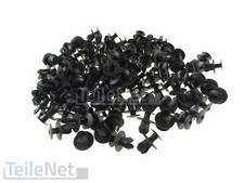 100x Befestigungsclip Türverkleidung Clips Innenverkleidung schwarz für VW T4 