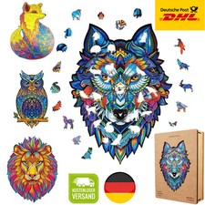 3D Holz Puzzle Tierpuzzle