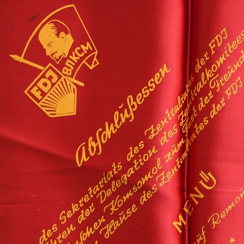Menükarte ddr abschlußessen - ddr,