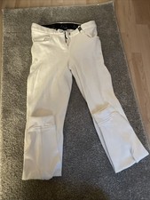 Weiße Turnierreithose Größe