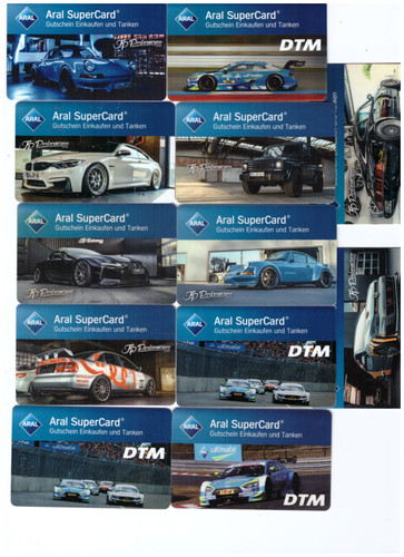 Aral karten nur autos - 12,