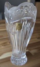 Echte Bleikristall Pokalvase