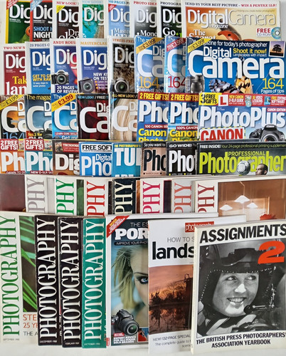 Various photography magazines - various,