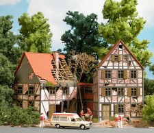 Dilapidated Fachwerk Haus Ho / Oo Anzeige Busch 1667