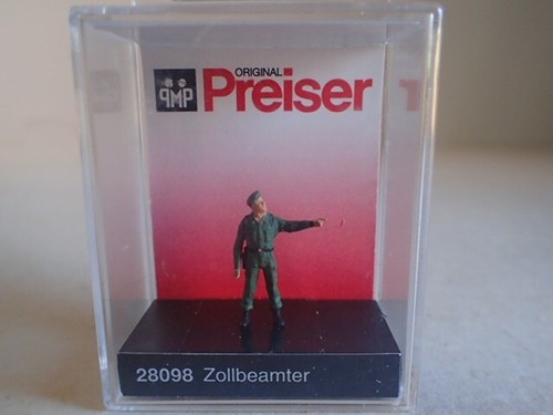 Preiser zollbeamter grüner - zollbeamter,