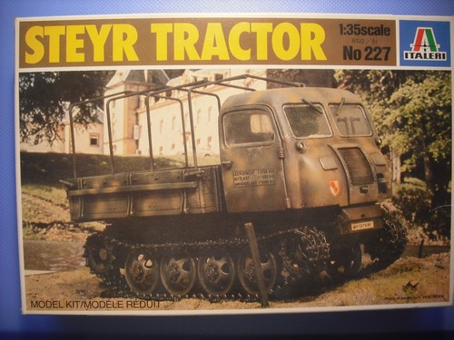 Italeri 227 raupenschlepper - italeri,