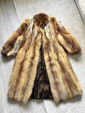 Pelzmantel Rotfuchs Echtpelz