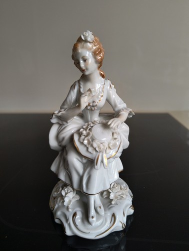 Porzellanfigur entzückende - porzellanfigur:,