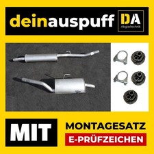 Auspuffanlage für Citroen C8 2.0 i / Peugeot 807 2.0 i 16V Auspuff B939