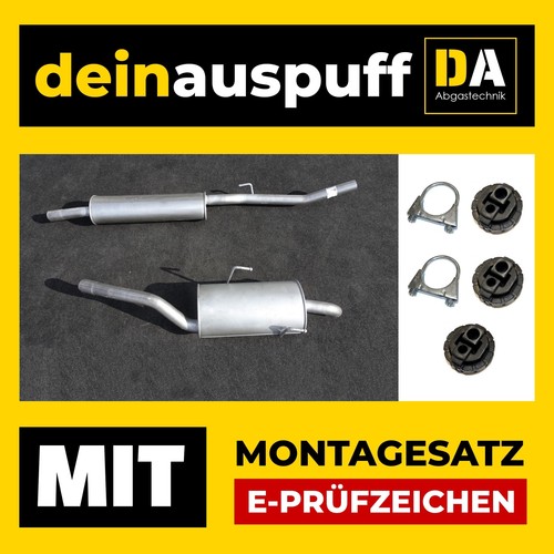 Auspuffanlage für citroen - für, c8