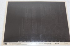 Opel Bedford Blitz - Ersatzteilkatalog auf Microfich Microfilm "04-1978"