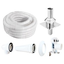 Brennwert Abgaspaket Kaminrohr