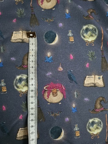 Stoff jersey halloween hexe - stoff,