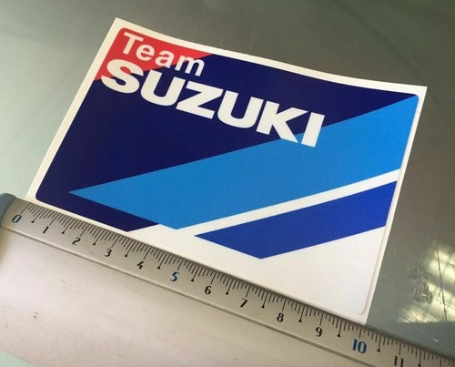 Suzuki team aufkleber decal - team,