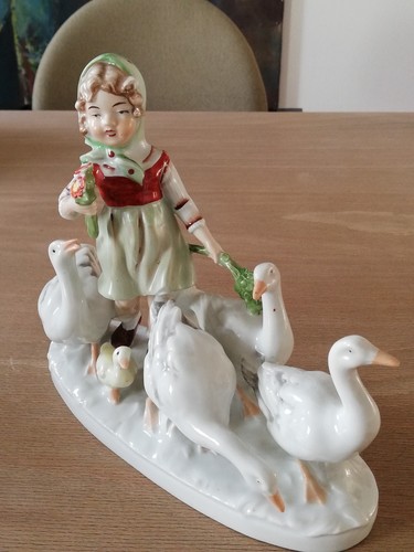 Handbemalte porzellanfigur - handbemalte,