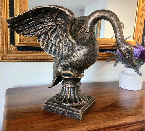 Eisenfigur schwan kg - 7,