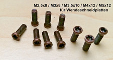 10x torx schrauben 5x8 - 10x, m2,5x8/
