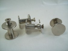 4 Verbindungsschrauben M6 Möbelverbinder Schrankverbinder Metall 35-42mm D 30