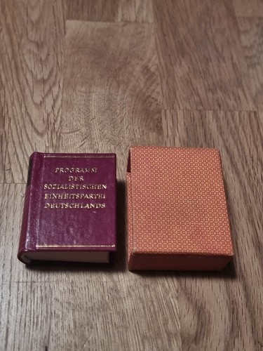 Ddr minibuch programm der sed - ddr,