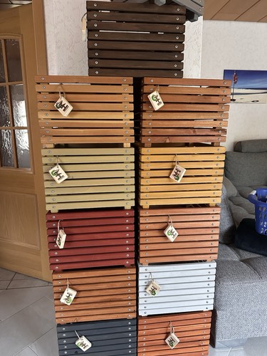 übertöpfe aus holz - aus,