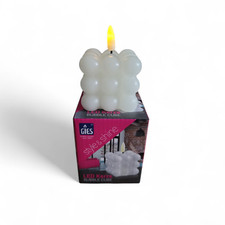 LED-Kerze Bubble Cube –