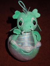 süßes Stofftier / Kuscheltier Drache im Ei