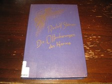 Die Offenbarungen des Karma von Rudolf Steiner Eigenverlag 1975
