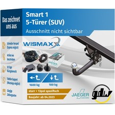 ANHÄNGERKUPPLUNG für Smart 1
