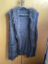 Echte Pelz Weste Kaninchen