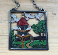 Zinnfigur TAUBEN _ TAUBENHAUS