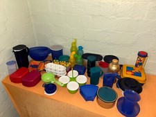Tupperware Konvolut EcoEasy Küchenperle Mickey Mouse Tafelperle Brotdose Bingo