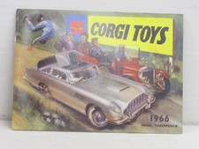 Katalog 1966 corgi toys - 1966,