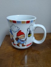 Steinbeck  Kinder Porzellan Tasse für  Milch-Kakao Wichtel Zwerge Fliegenpilz