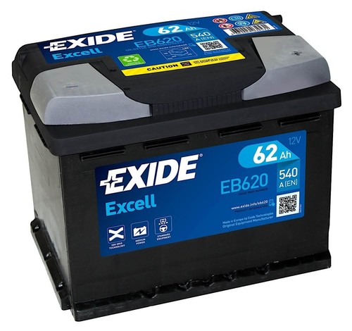 Autobatterie 12v 62ah exide - autobatterie,