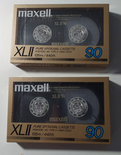 2 x maxell Cassette XL II 90