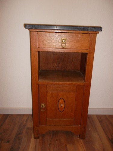 Nachttisch antik mit - antik,