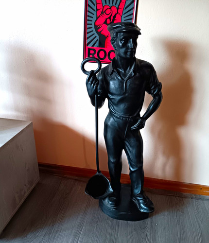 Dekofigur skulptur gieser - dekofigur, mann