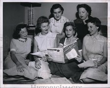 1955 Press Photo A Green, D