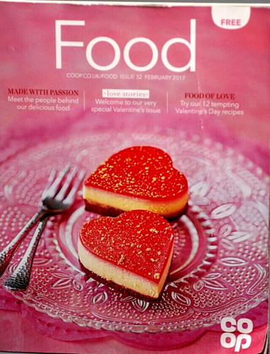 Food magazine made - food,