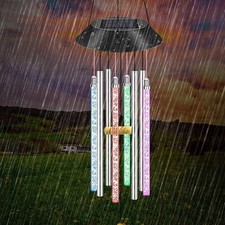 Solar Windspiel LED Bubbly