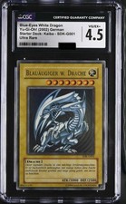 Blue Eyes White Dragon Yu-Gi-Oh 2002 Starter Deck: KaibaCGC 4.5