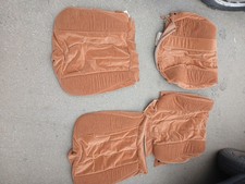 4 x Bezug Velours mahagoni