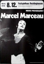 MARCEL MARCEAU - 1975 - Plakat