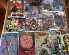 Comic-Box 5 or 10 pcs- US Comics Marvel and DC! Number 1 or Key issue included