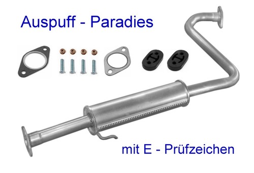 Mittelschalldämpfer auspuff - mittelschalldämpfer,