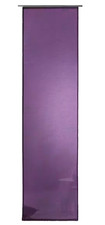 Schiebevorhang Flächenvorhang lila uni transparent 60x 245 cm inkl. Paneelwagen